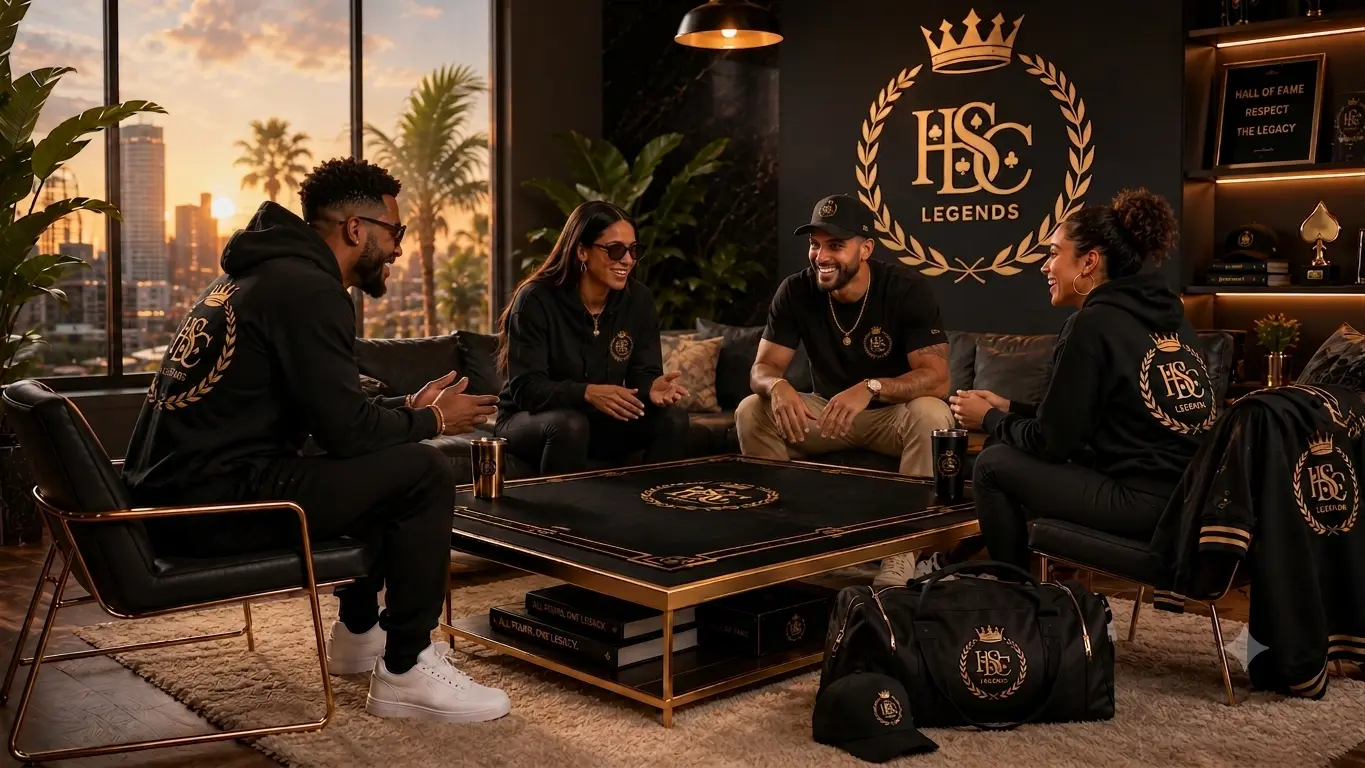 The HSDC Legends merchandise collection